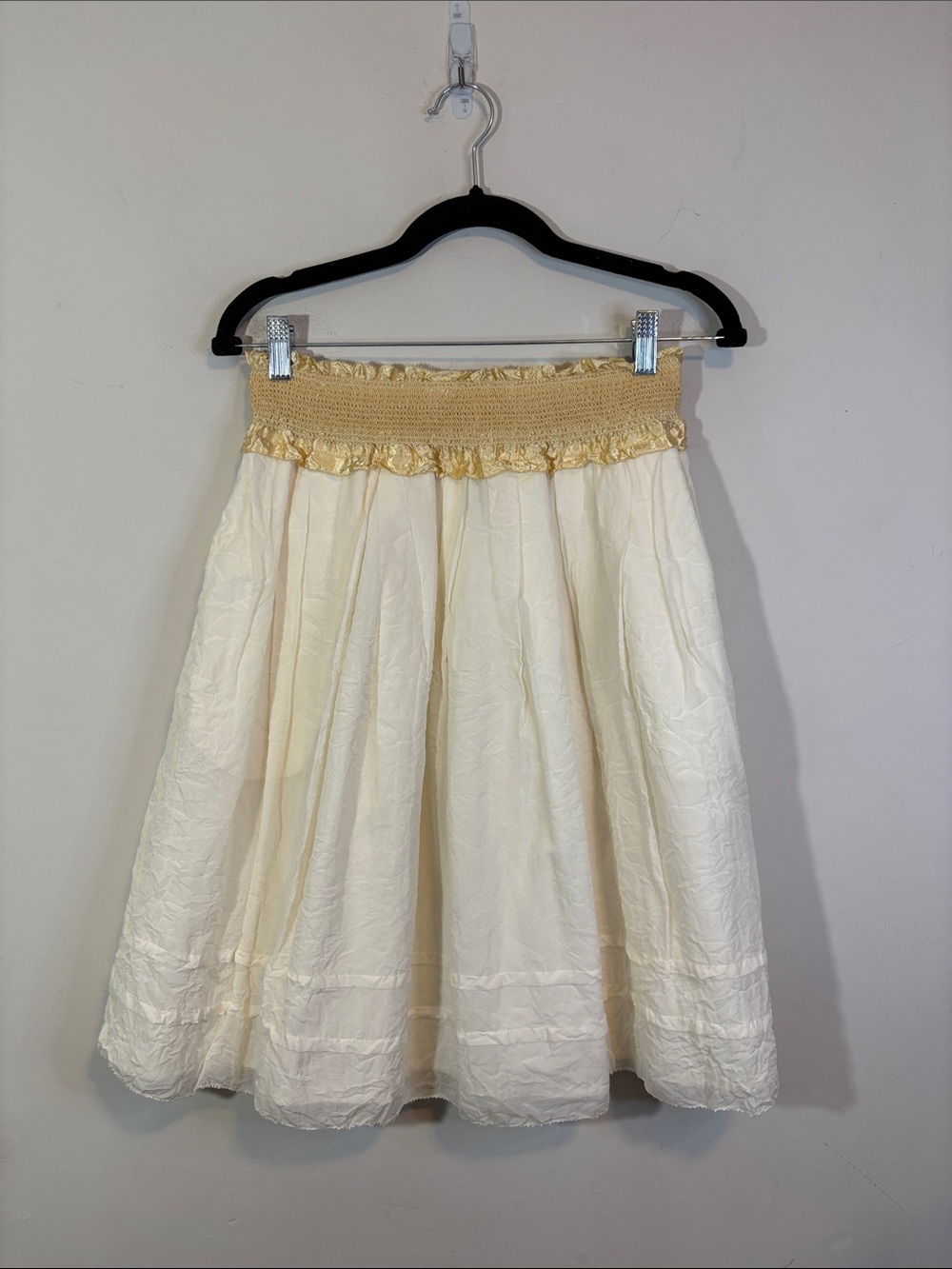 Silk Cotton Vintage Y2K Anthropologie Whimsical Fairy Faerie Skirt Cottagecore